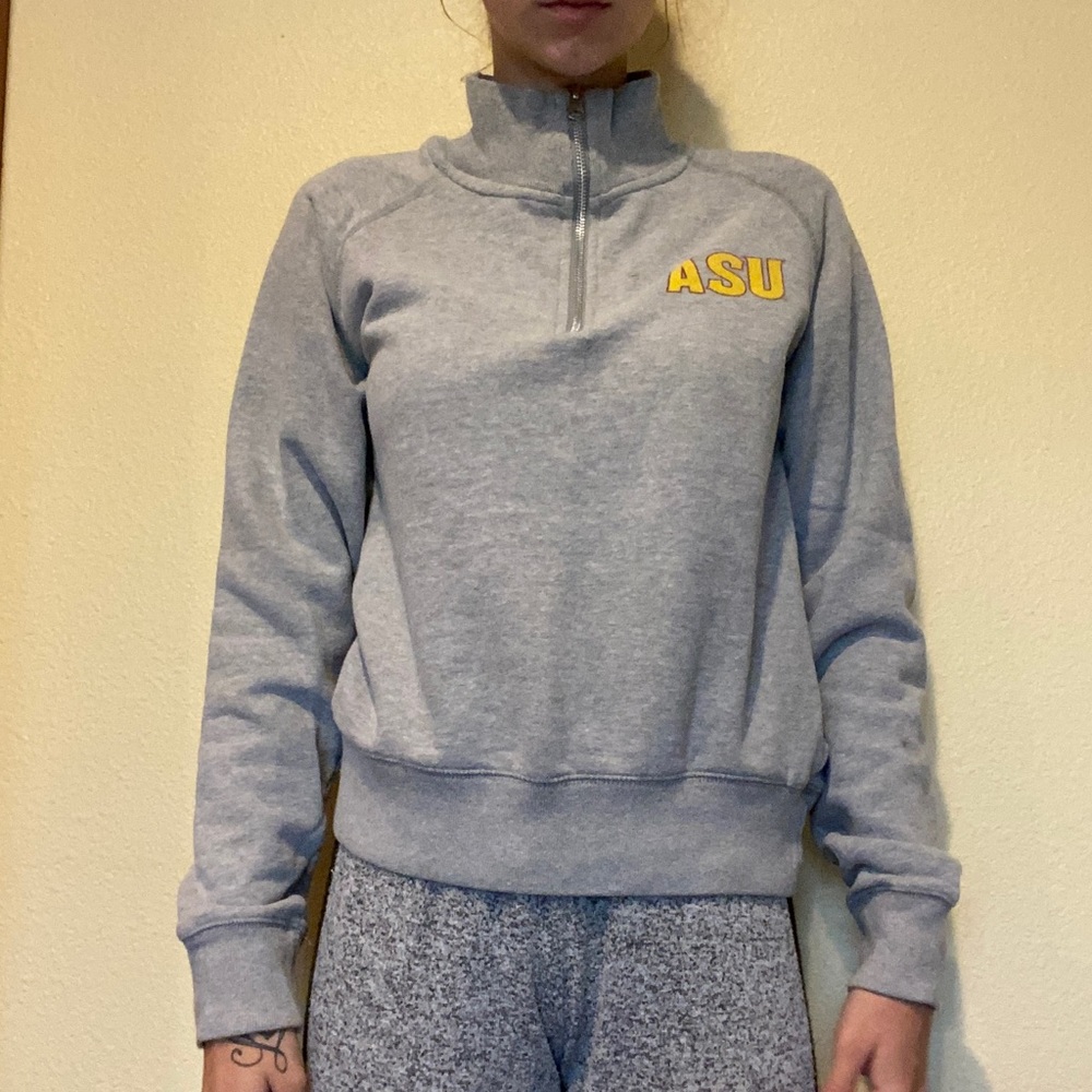 ASU college turtleneck sweatshirt